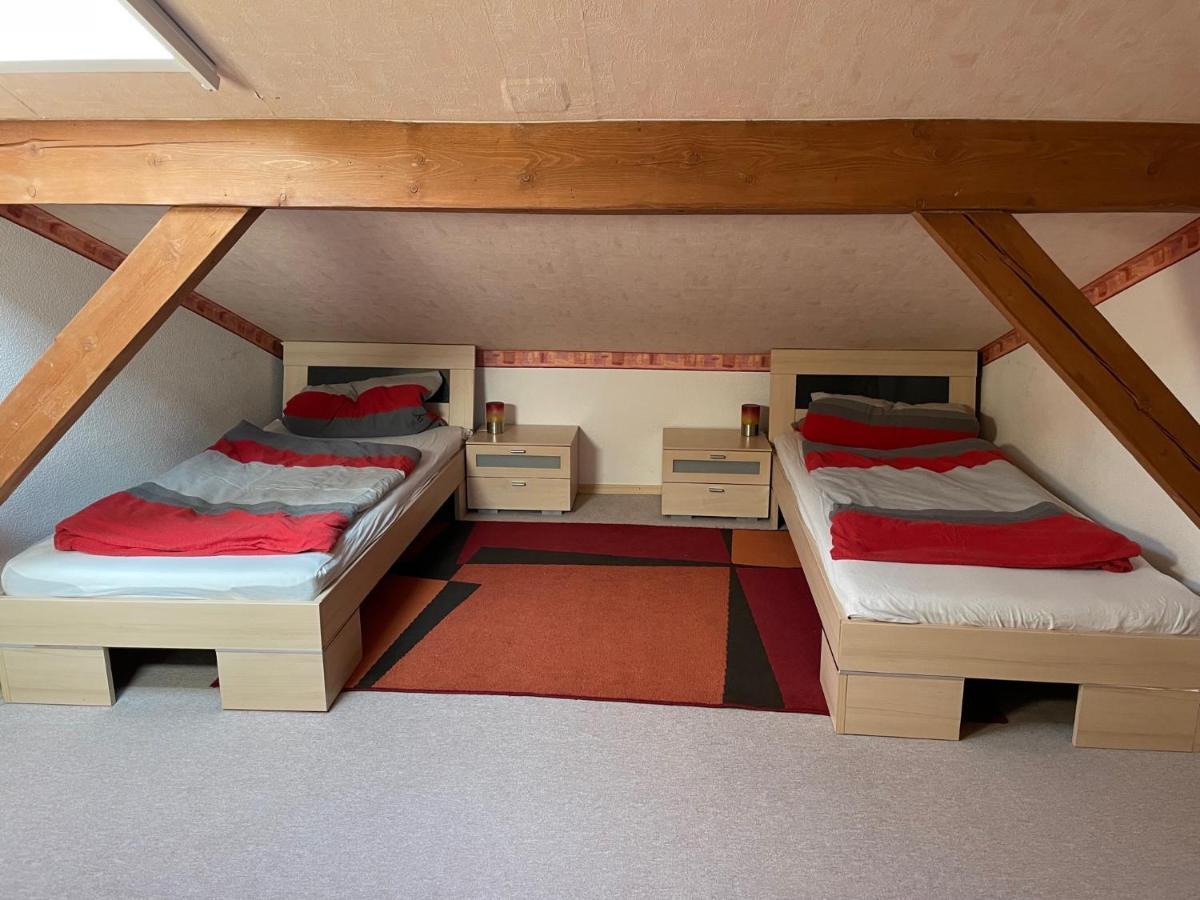 Geraeumiges Domizil Mit Bergblick Und Sauna Oberwössen エクステリア 写真